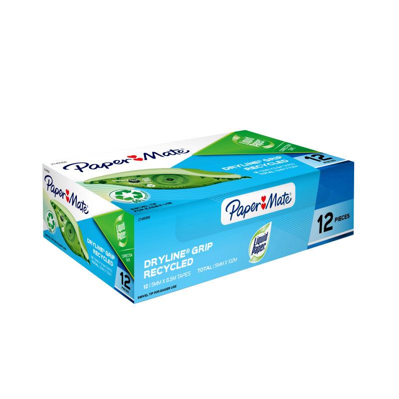 Paper Mate Lp Dryline Grip Carton of 12