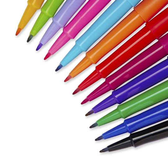 Paper Mate Flair Felttip Assorted Pack Of 12 Box Of 12