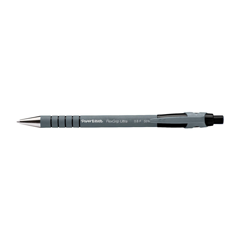 Paper Mate Flxgrp Retractable Ballpoint 0.8mm Black Box Of 12