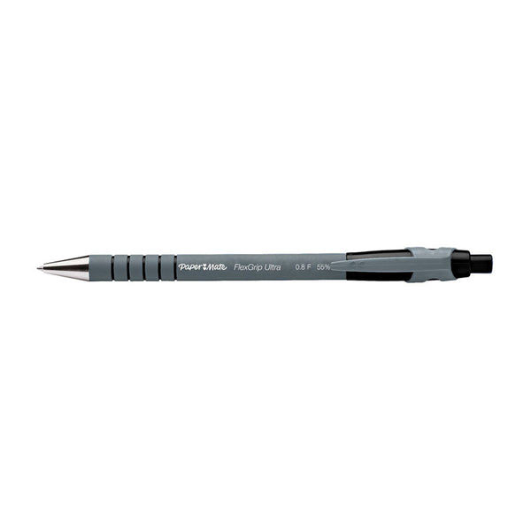 Paper Mate Flxgrp Retractable Ballpoint 0.8mm Black Box Of 12