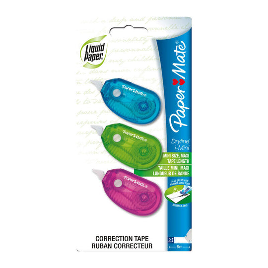 Paper Mate Lp Dl I-Mini Cortpe Pack Of 3 Box Of 6