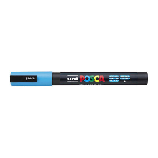 Posca PC-3m Fine Bullet Marker Ltblu