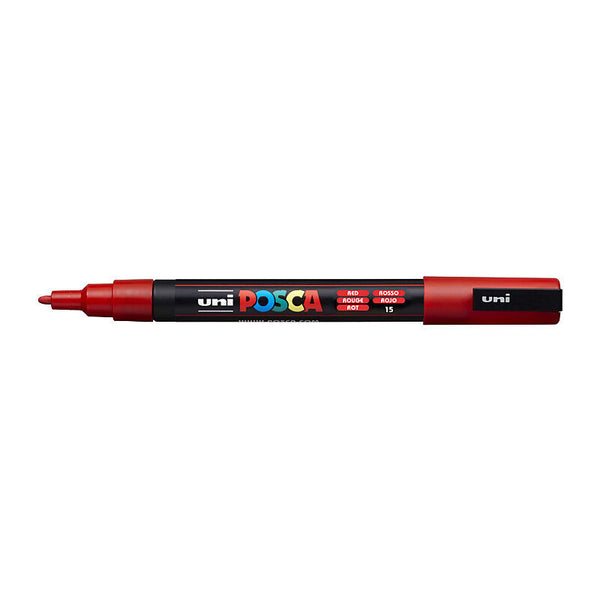 Posca PC-3m Fine Bullet Marker Red