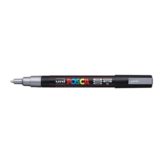 Posca PC-3m Fine Bullet Marker Silver