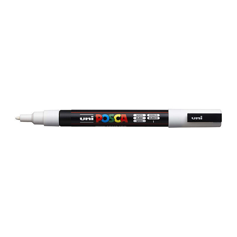 Posca PC-3m Fine Bullet Marker White