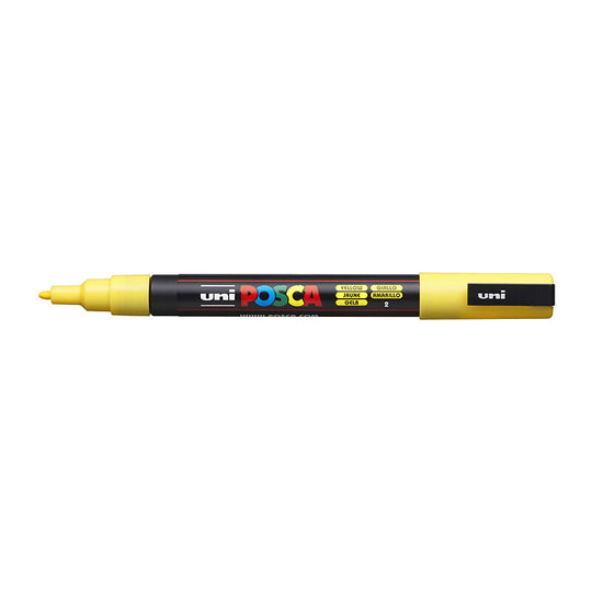 Posca PC-3m Fine Bullet Marker Yellow