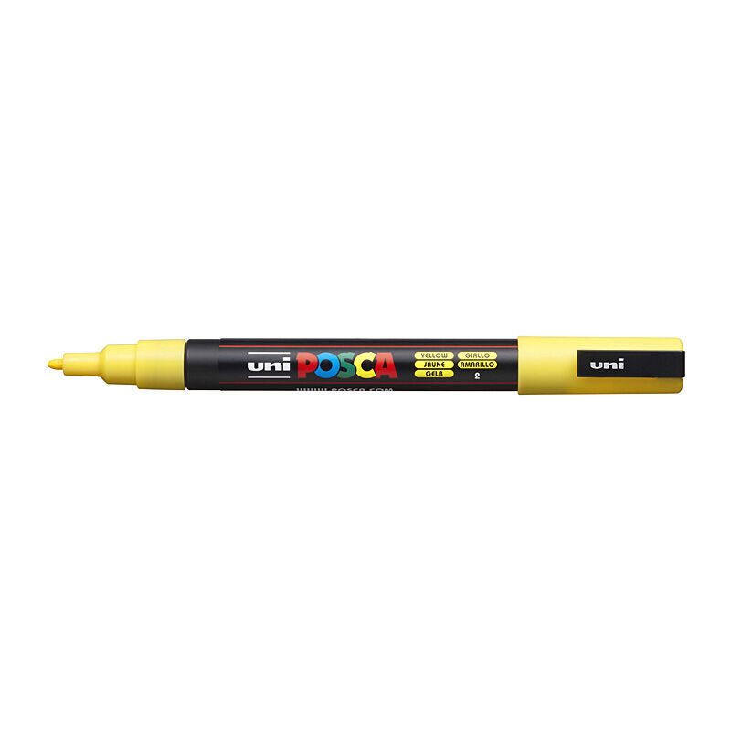 Posca PC-3m Fine Bullet Marker Yellow