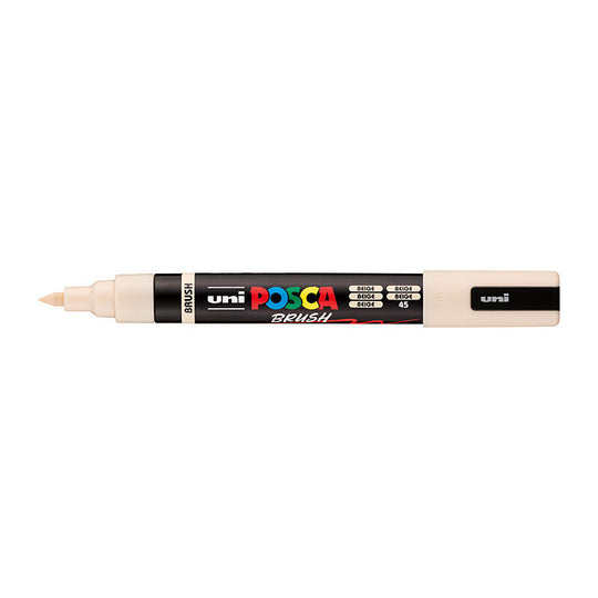 Posca Medium Brush Tip Beige