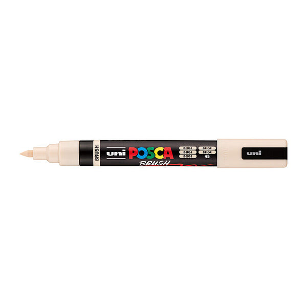 Posca Medium Brush Tip Beige