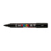 Posca Medium Brush Tip Black
