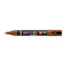 Posca Medium Brush Tip Brown
