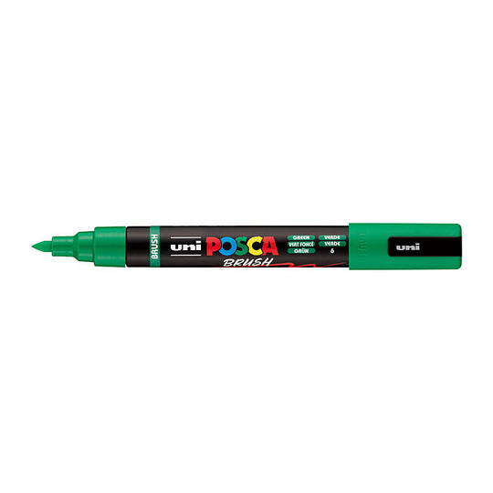 Posca Medium Brush Tip Green