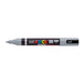 Posca Medium Brush Tip Grey