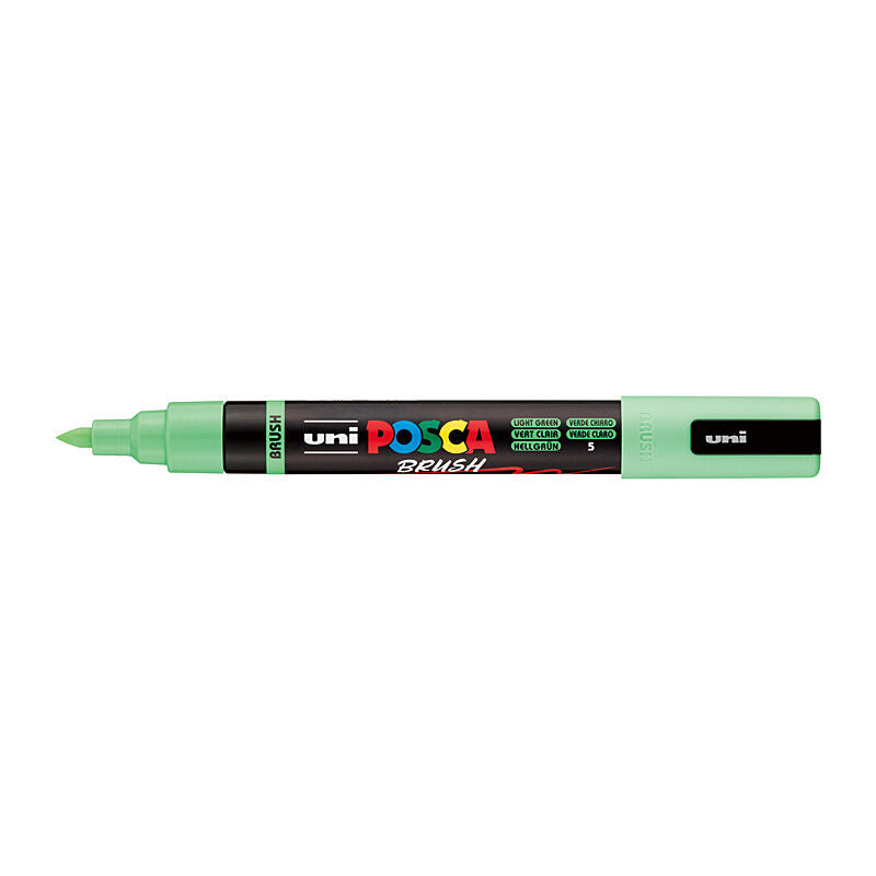 Posca Medium Brush Tip Ltgreen