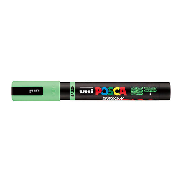 Posca Medium Brush Tip Ltgreen