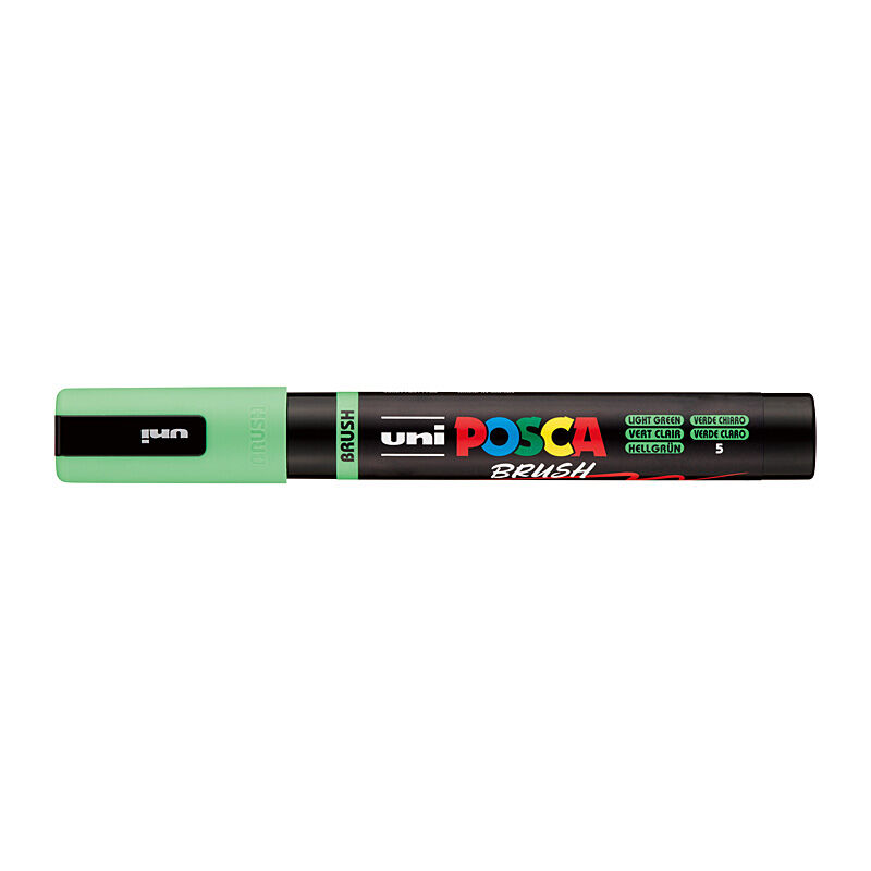 Posca Medium Brush Tip Ltgreen