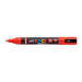Posca Medium Brush Tip Red