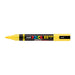 Posca Medium Brush Tip Yellow