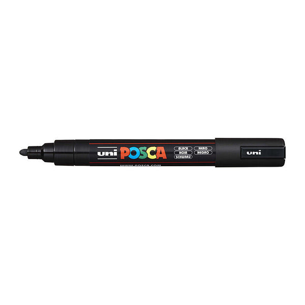 Posca PC-5m Medium Bullet Paint Black