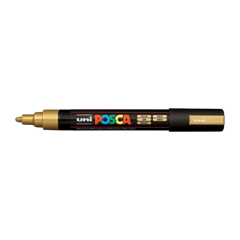 Posca PC-5m Medium Bullet Paint Gold
