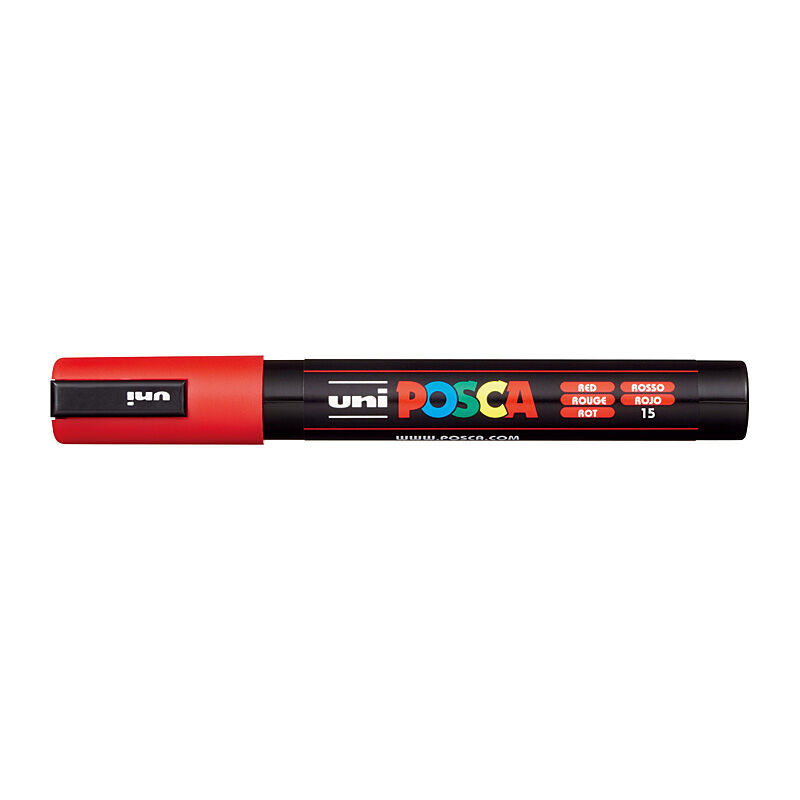 Posca PC-5m Medium Bullet Paint Red