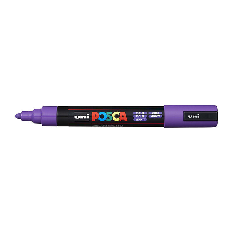 Posca PC-5m Medium Bullet Paint Violet