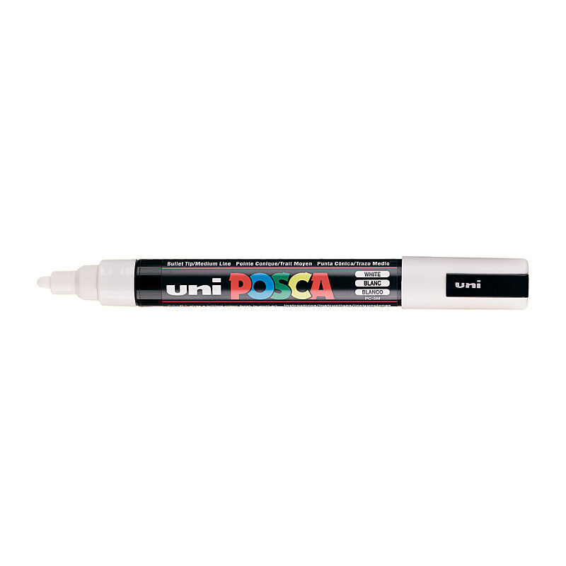 Posca PC-5m Medium Bullet Paint White