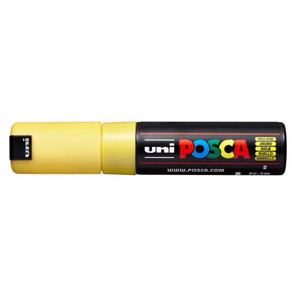 Posca PC-7M Paint Marker Bold Bullet Yellow