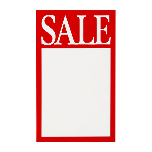 Quikstik Display Tickets Sale Pack Of 10