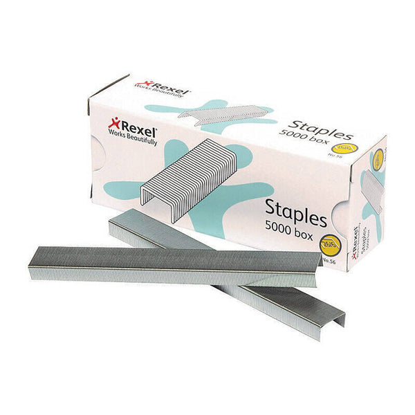 Rexel No.56 Staples 26/6mm Box Of 5000