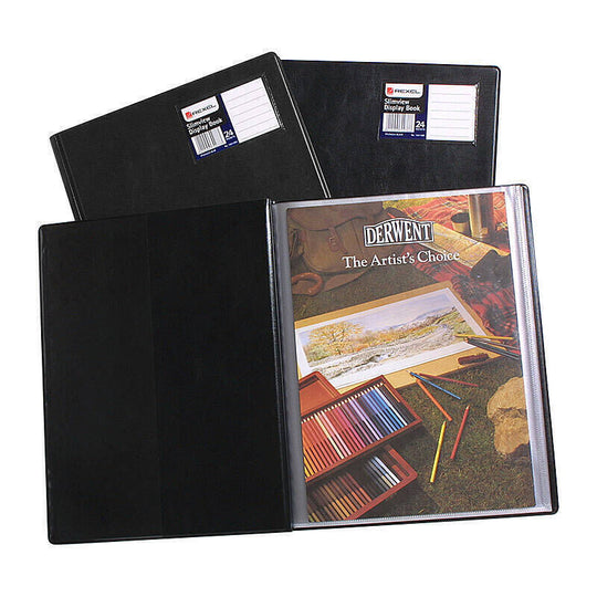 Rexel Display Book A4 S/v 24Pg Black