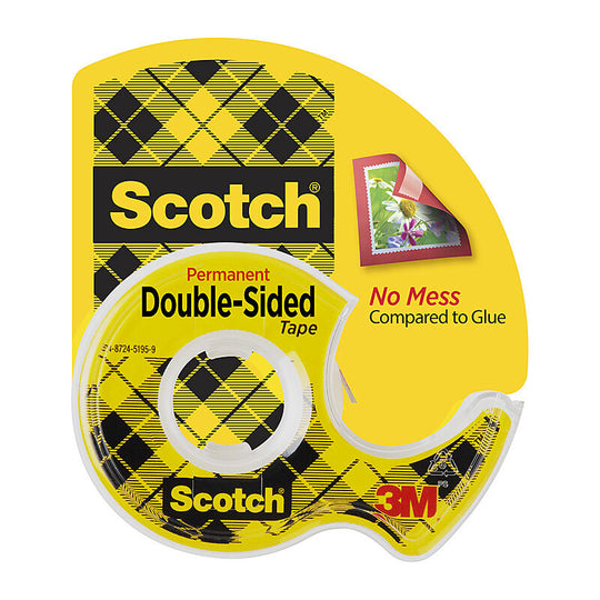 Sct D-S Tape Ds 136 12.7mm Box Of 8