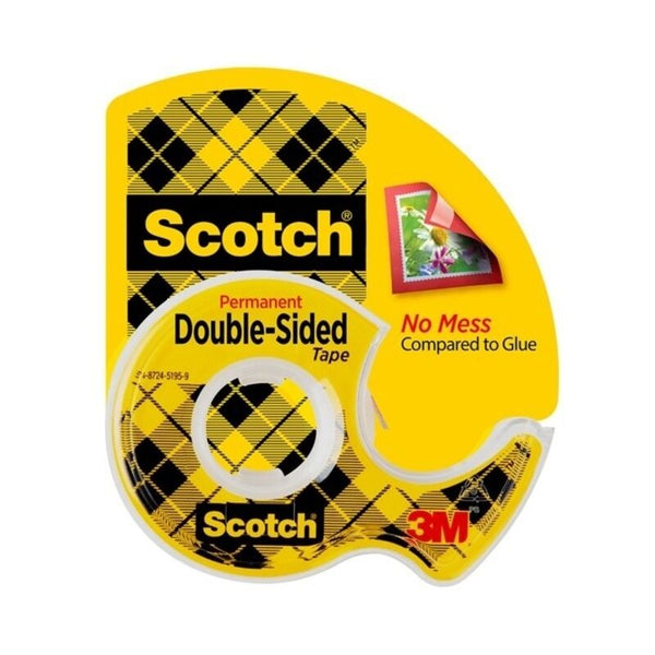 Scotch D-S Tape 137 Box Of 8