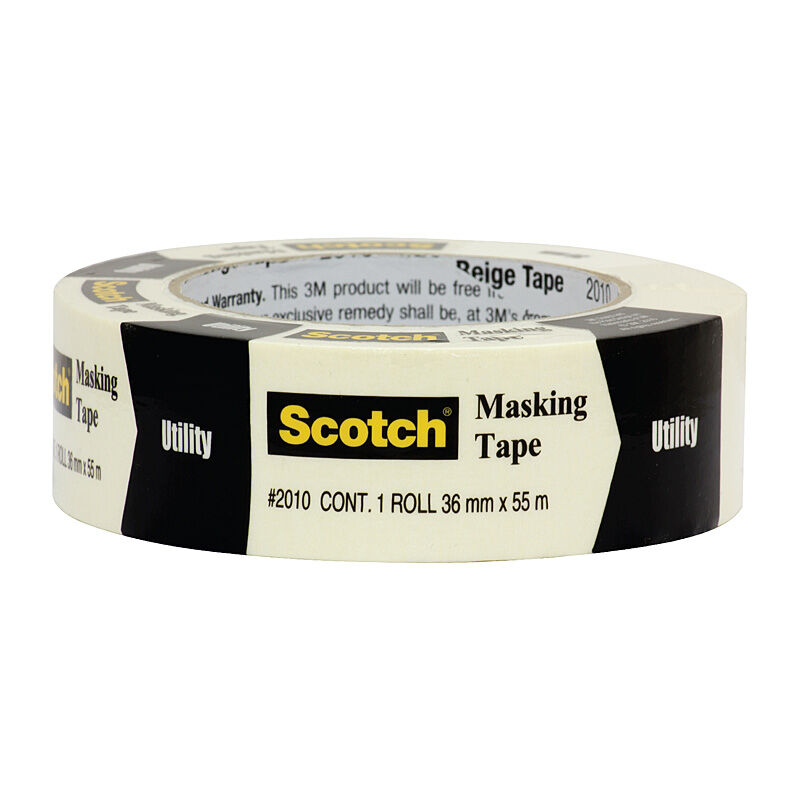 Scotch Masking Tape 2010 36mmX55M Beige Box Of 16
