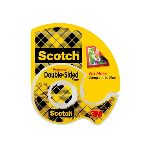 Scotch D Sided Tape 237 Box Of 12