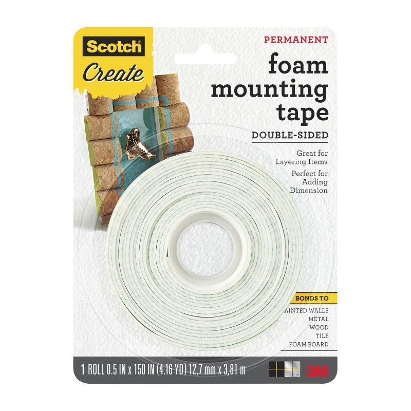 Sct Foam Mnt Tape 4013-CFT Box Of 6