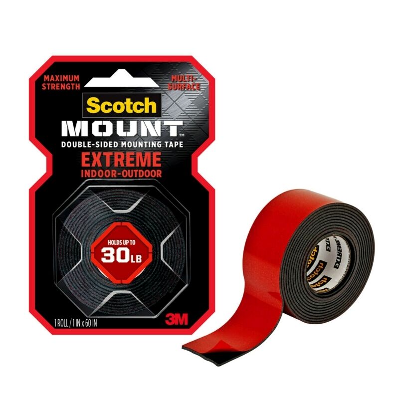 Scotch 414H Extension Mount Tape Box Of 6