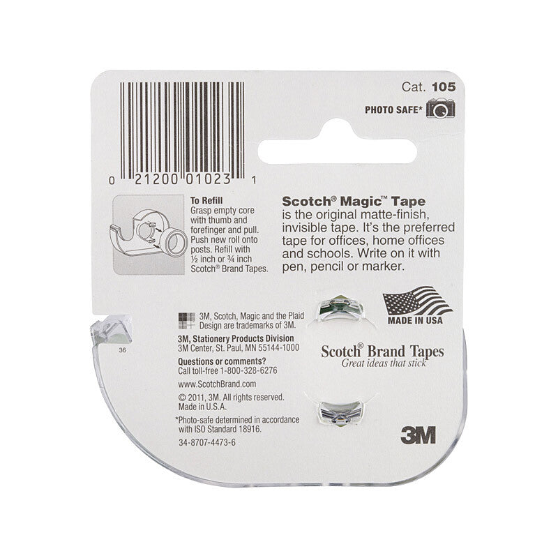Sct Tape 105 19mmX7.62M Pack Of 12