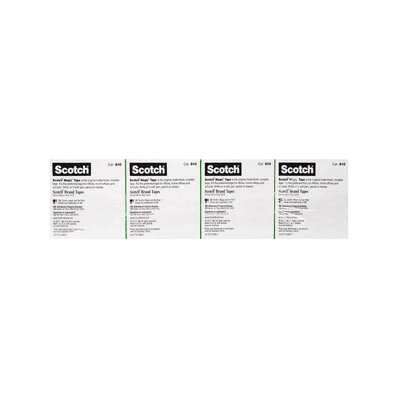 Scotch Mg Tape 810-16 19mm Pack Of 16