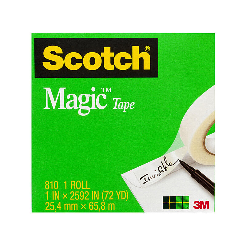 Sct Magic Tape 810 25.4mm Bxd