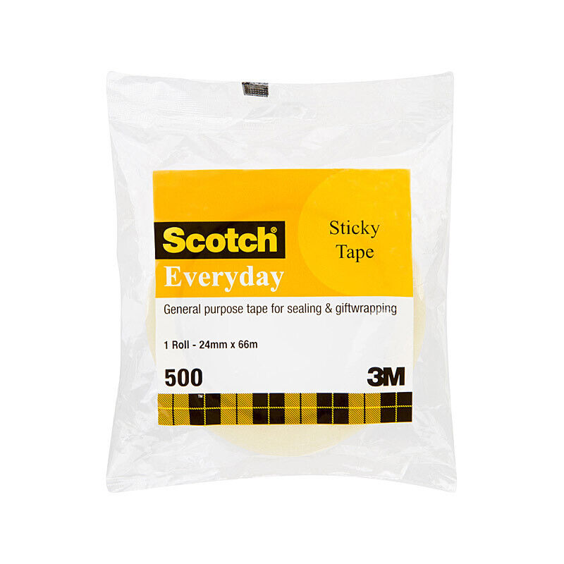 Scotch Stkytape 502 24X66 Box Of 6