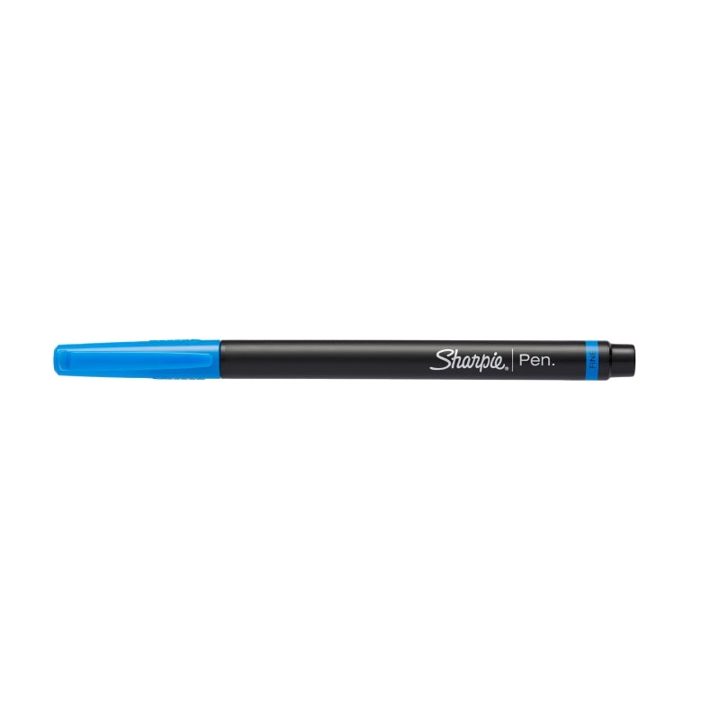 Sharpie Pen Fineliner Blue Box Of 12