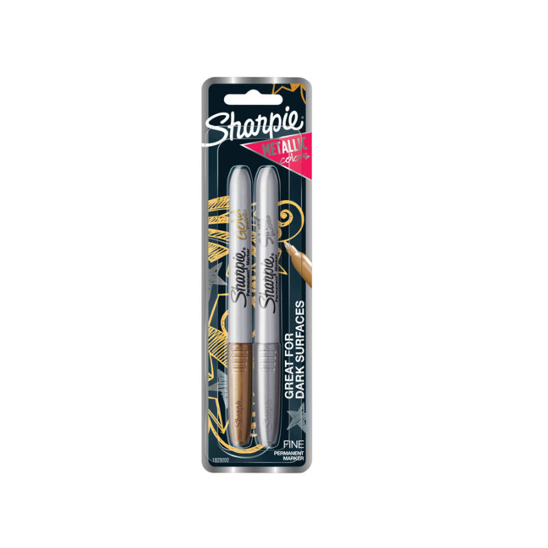 Sharpie Metallic Assorted Pack Of 2 Bag6