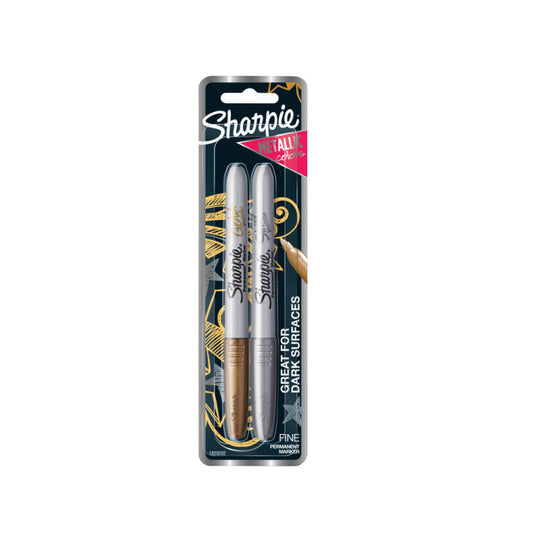 Sharpie Metallic Assorted Pack Of 2 Bag6