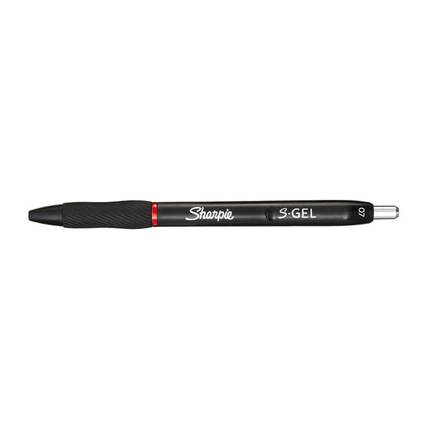 Sharpiegel Retractable 0.7 Pen Red Box Of 12