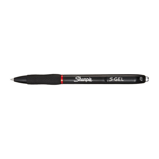 Sharpiegel Retractable 0.7 Pen Red Box Of 12