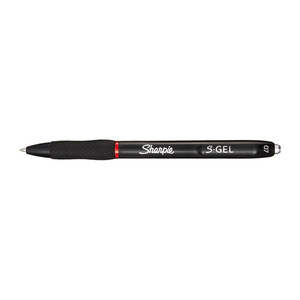 Sharpiegel Retractable 0.7 Pen Red Box Of 12