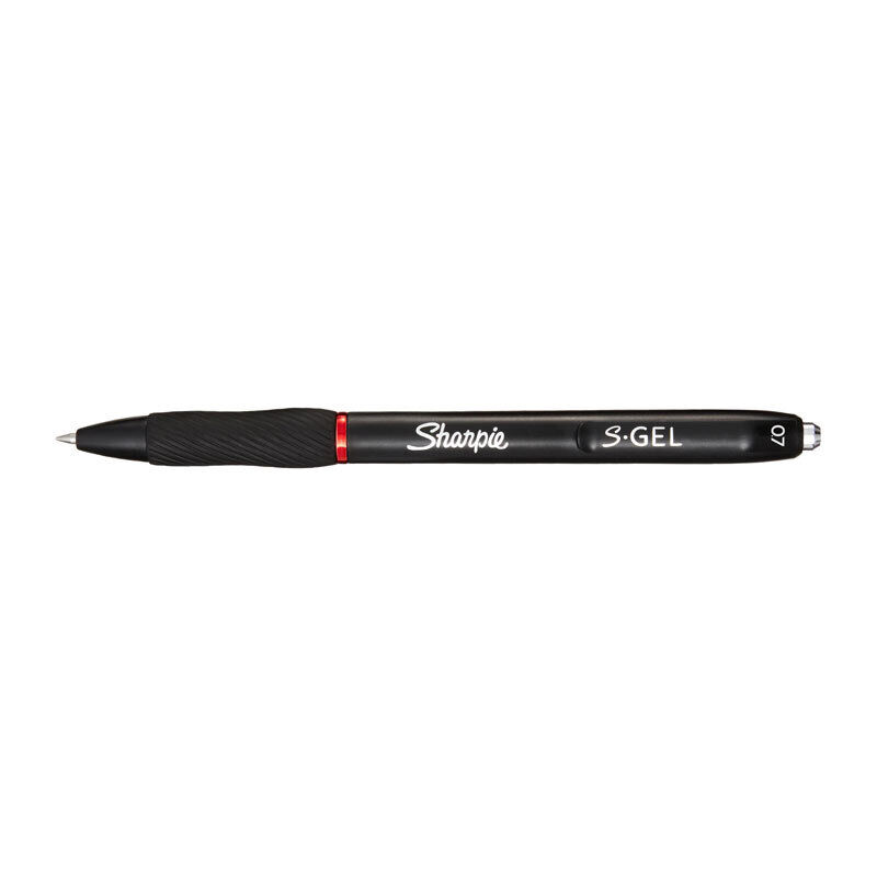 Sharpiegel Retractable 0.7 Pen Red Box Of 12