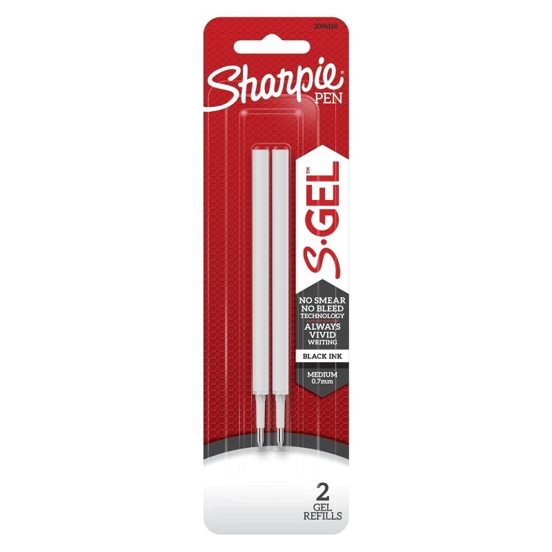Sharpie Gel Refill Black Pack Of 2 Box Of 6