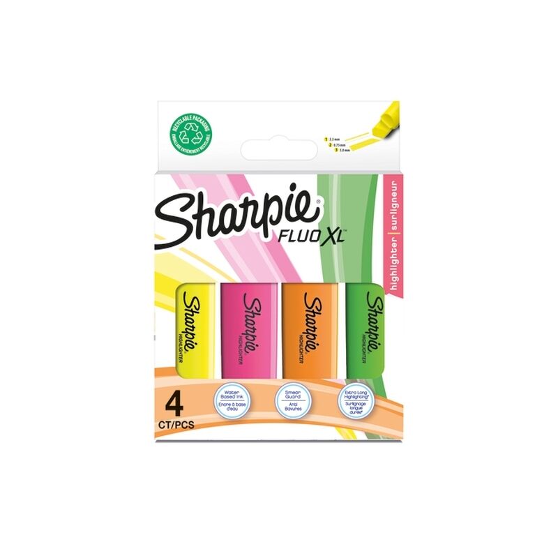 Sharpie Permanent Marker Fine Portrait Pack Of 12